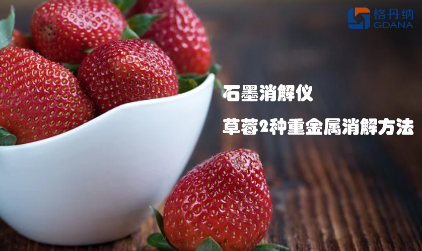 石墨消解仪-草莓2种重金属消解方法